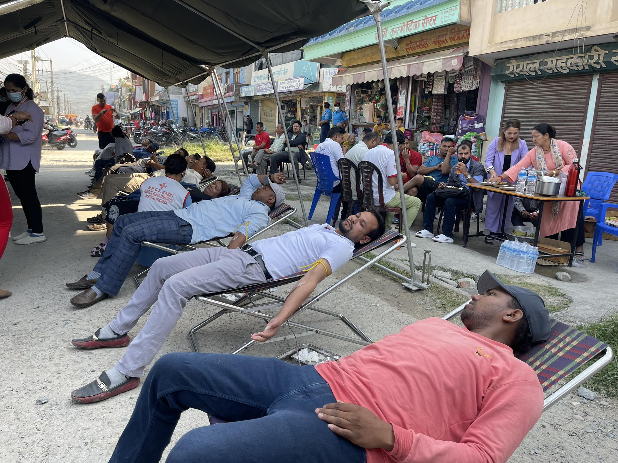 छुवाछुत अन्त्यका लागि तनहुँमा रक्तदान, १०२ युनिट रगत संकलन