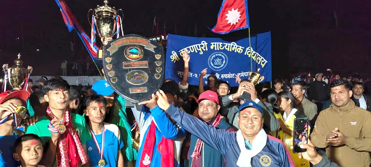 कृष्णपुरीले जित्यो सातौँ सुनापति राष्ट्रपति रनिङ शिल्ड