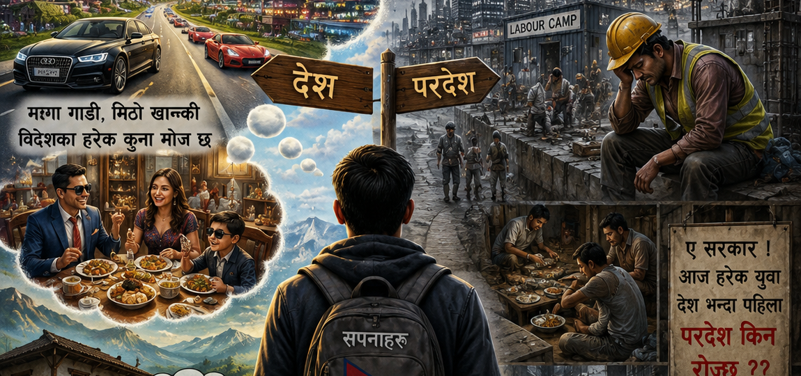 विदेशमा के छ  ?